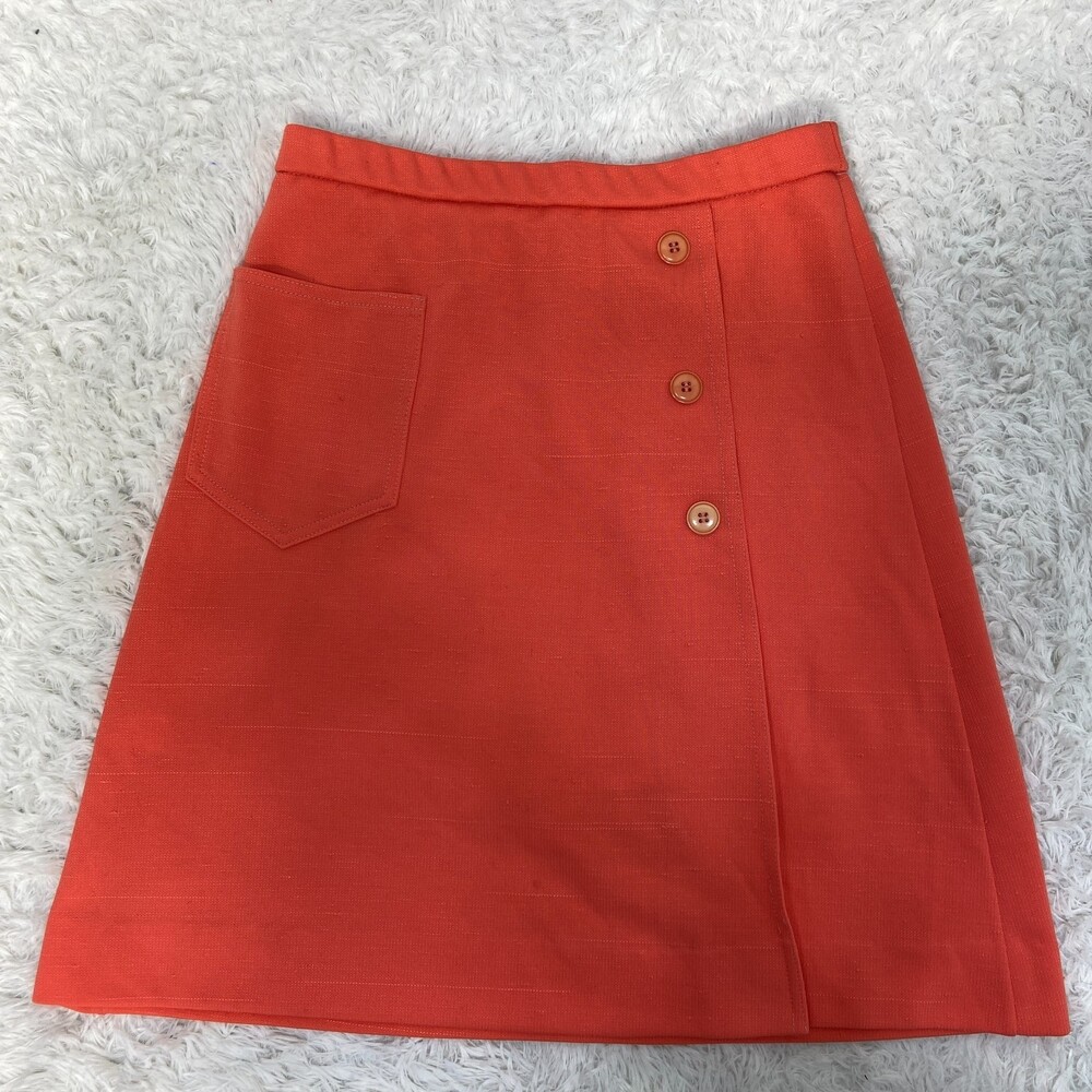 VTG 1970s Catalina Sportswear Skirt Swim Coverup Women's Sz 10